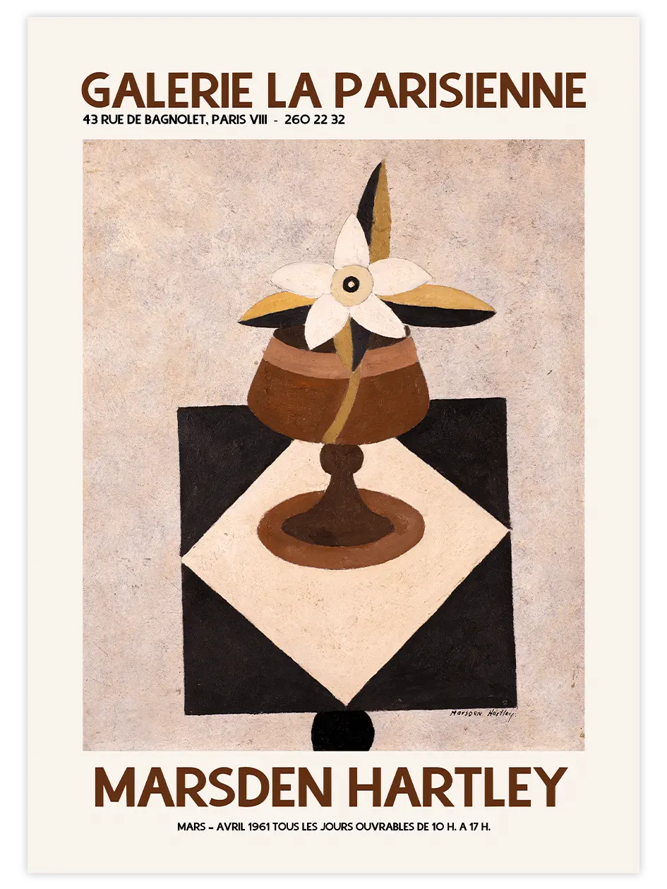 Marsden Hartley Afiş N4- Art Print Ünlü Ressamlar Poster