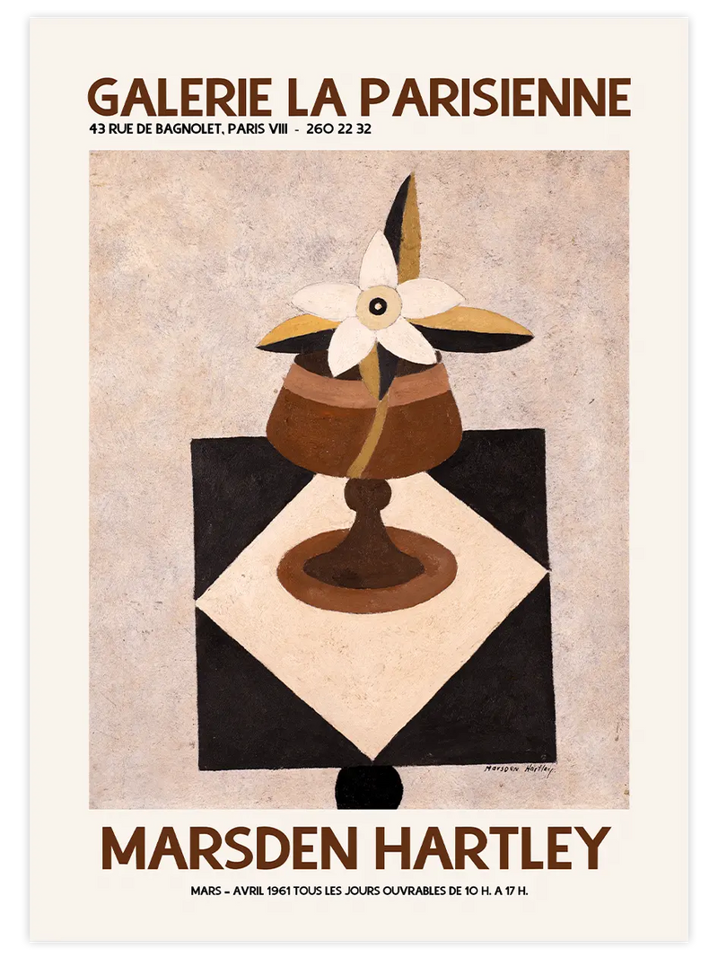 Marsden Hartley Afiş N4- Art Print Ünlü Ressamlar Poster