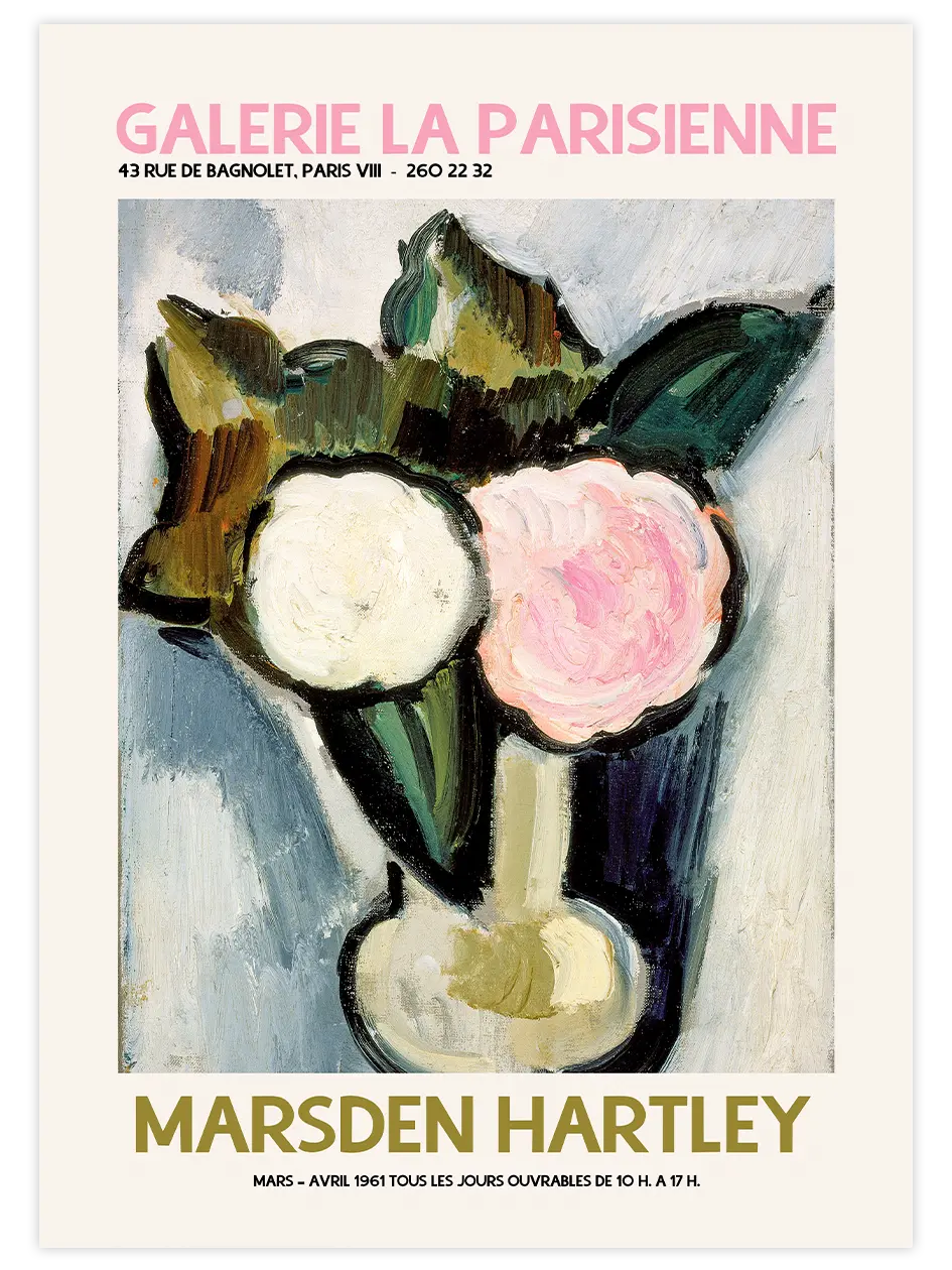 Marsden Hartley Afiş N1 - Art Print Ünlü Ressamlar Poster