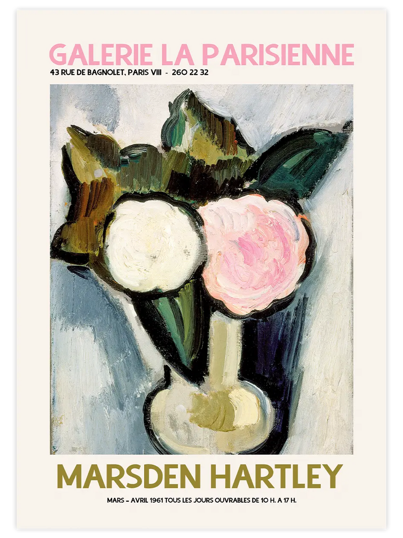 Marsden Hartley Afiş N1 - Art Print Ünlü Ressamlar Poster