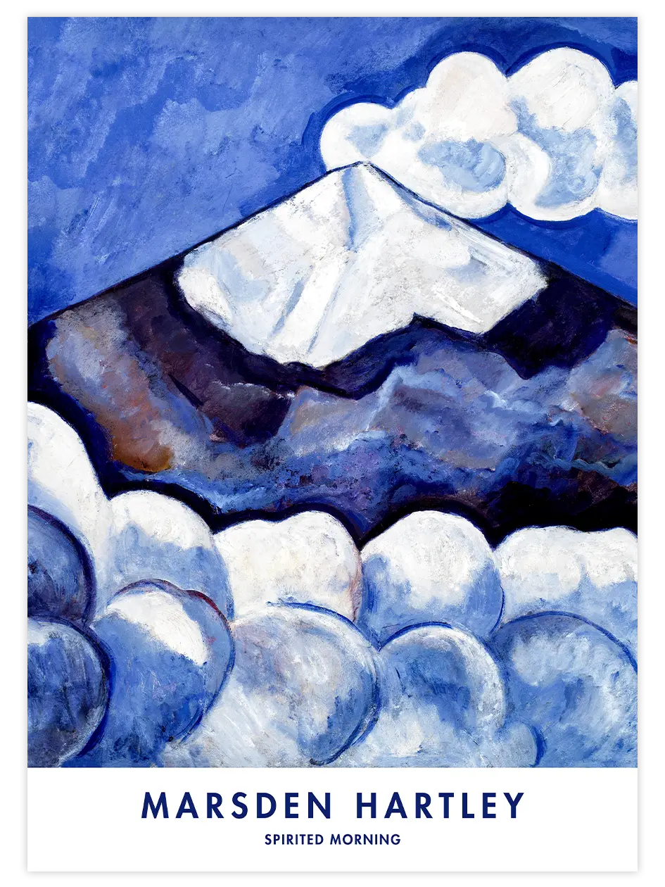 Marsden Hartley Spirited Morning - Art Print Ünlü Ressamlar Poster