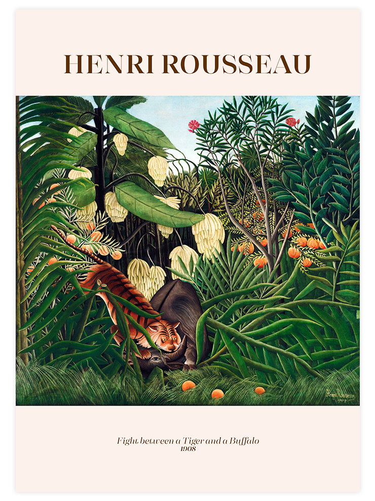 Henri Rousseau The Dream - Poster Seti Duo