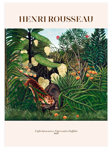 Henri Rousseau The Dream - Poster Seti Duo
