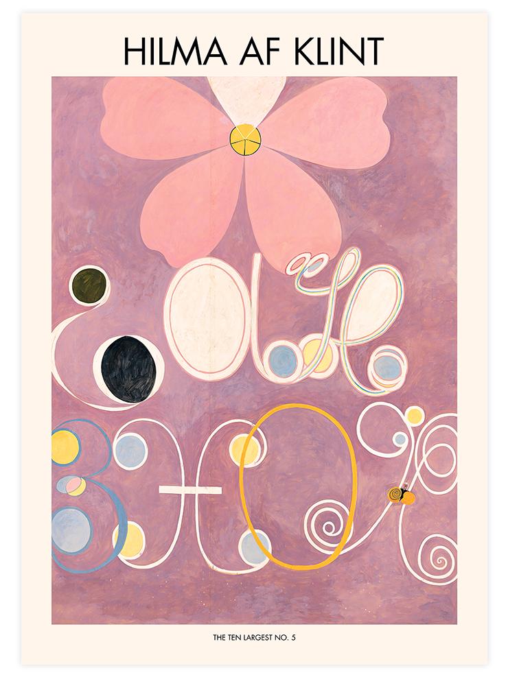 Hilma Af Klint Ten Largest - Poster Seti Duo