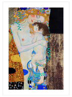 Gustav Klimt Mother and Child - Art Print
