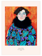 Klimt Portrait of Johanna Staude - Art Print