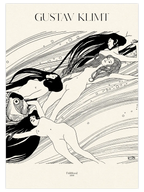 Klimt Fishblood - Art Print