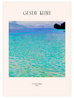 Klimt On Lake Attersee - Art Print