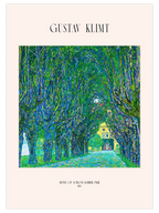 Klimt Avenue of Schloss Kammer Park - Art Print