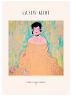 Klimt Portrait of Amalie Zuckerkandl - Art Print