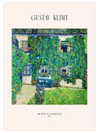 Klimt The House of Guardaboschi - Art Print