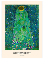 Gustav Klimt Ayçiçeği - Art Print