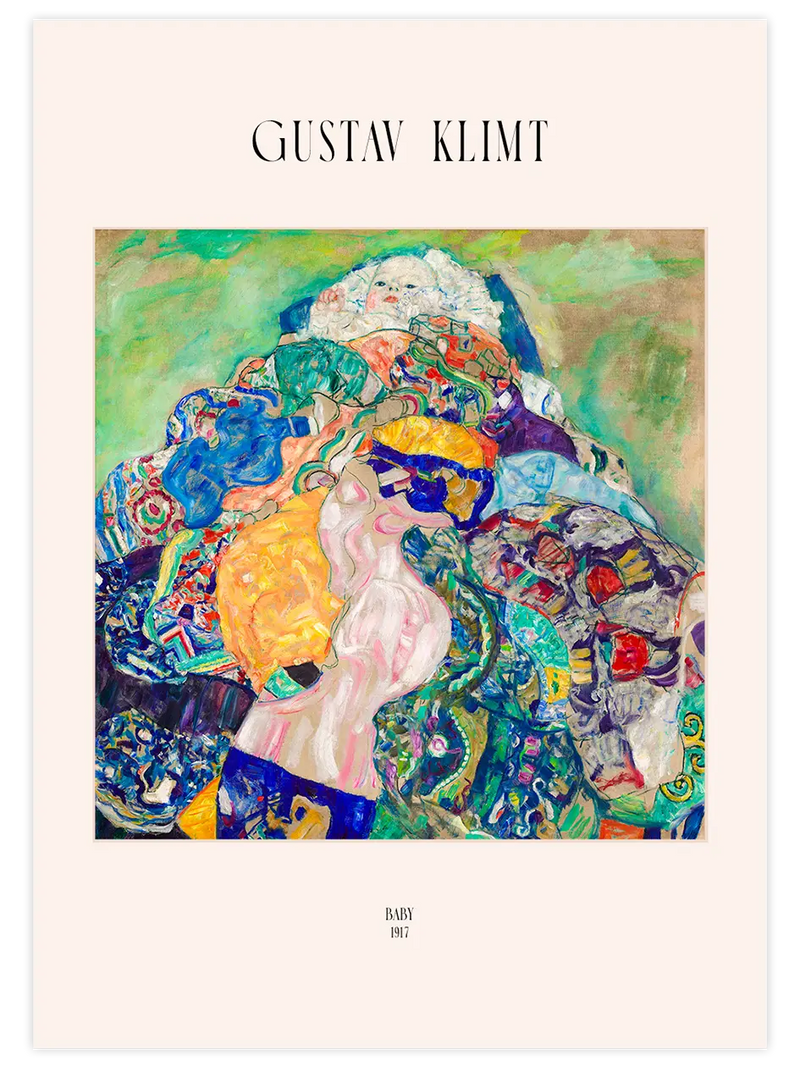 Klimt Baby - Art Print Ünlü Ressamlar Poster