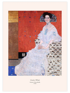 Klimt Portrait of Fritza Riedler - Art Print