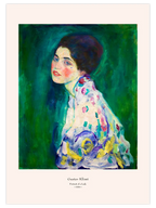 Klimt Bir Kadın Portresi - Art Print