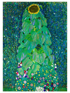 Gustav Klimt The Sunflower - Art Print