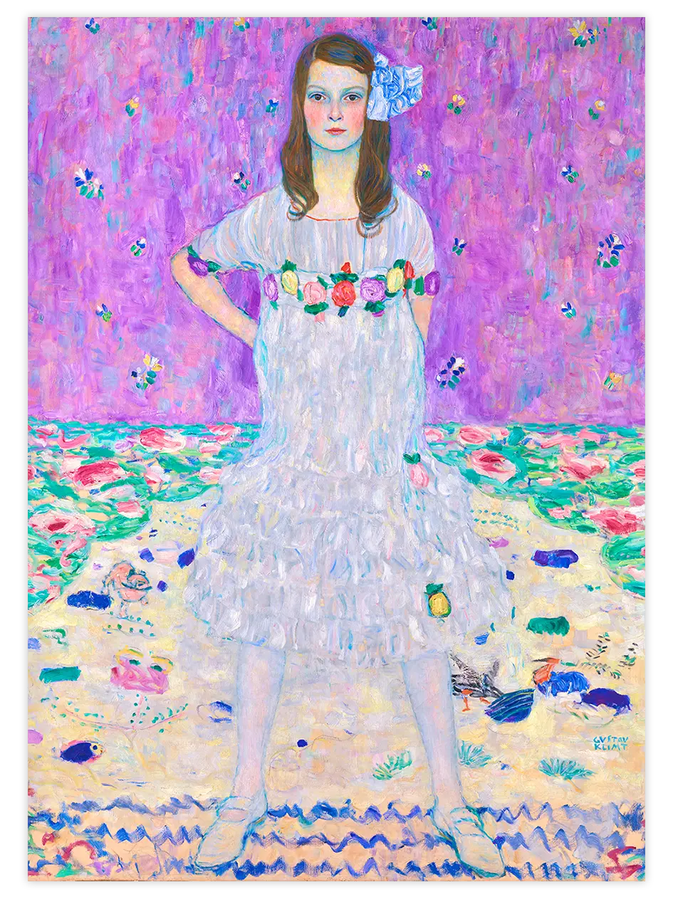 Gustav Klimt Mada Primavesi - Art Print