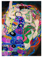 Gustav Klimt The Virgin - Art Print