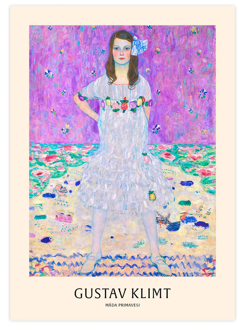 Gustav Klimt Mada Primavesi - Art Print Ünlü Ressamlar Poster