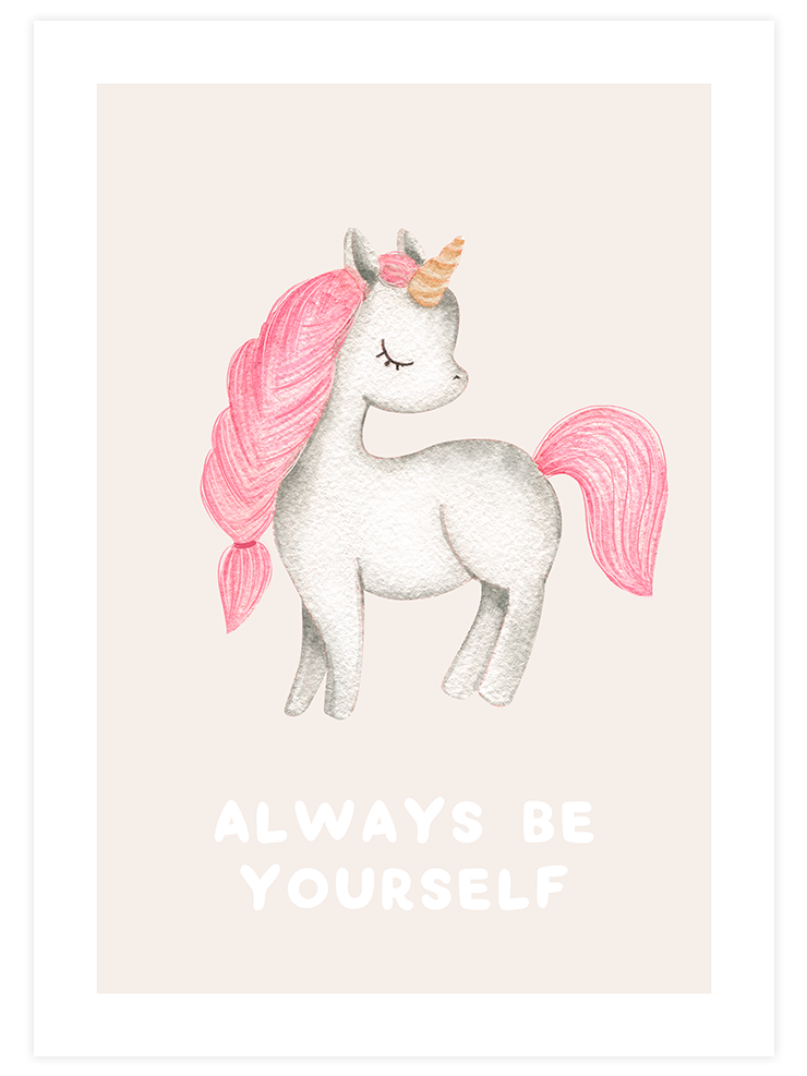 Pink Unicorn - Poster Seti Duo Ürün ikincil görseli