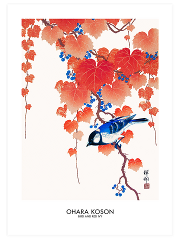 Ohara Koson Birds - Poster Seti Duo