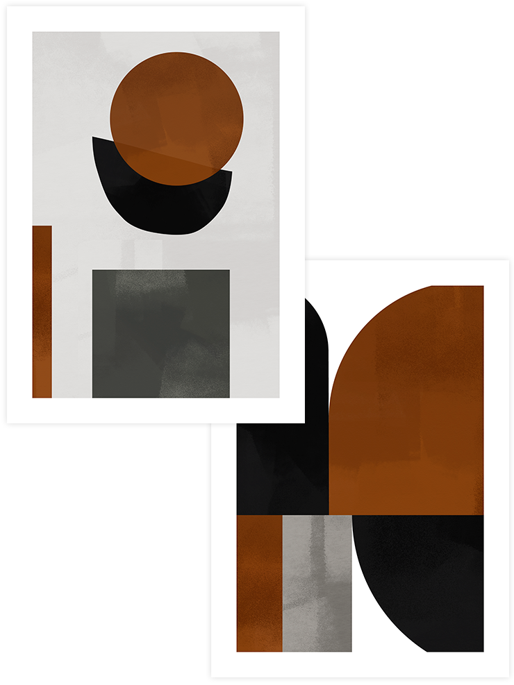 La Modernité - Poster Seti Duo Ürün ana görseli