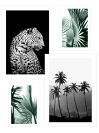 Green Elegance Poster Seti