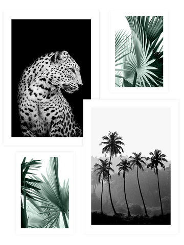 Green Elegance Poster Seti