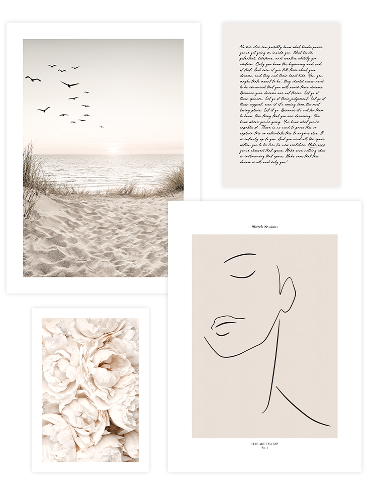 Mindfulness Poster Seti Ürün ana görseli