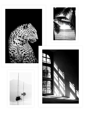 Black & White Touch Poster Seti
