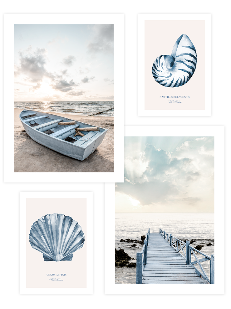 Blue Touch Poster Seti