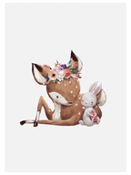 Şirin Bambi & Tavşanlar - Poster Seti Duo