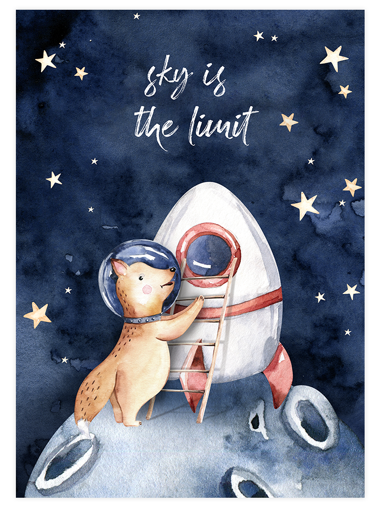 Sky Is The Limit - Poster Seti Duo Ürün ikincil görseli