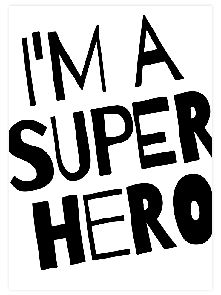 Super Hero - Poster Seti Duo