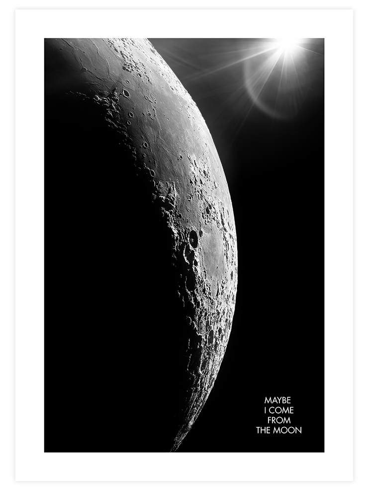 From The Moon - Poster Seti Trio  Poster
