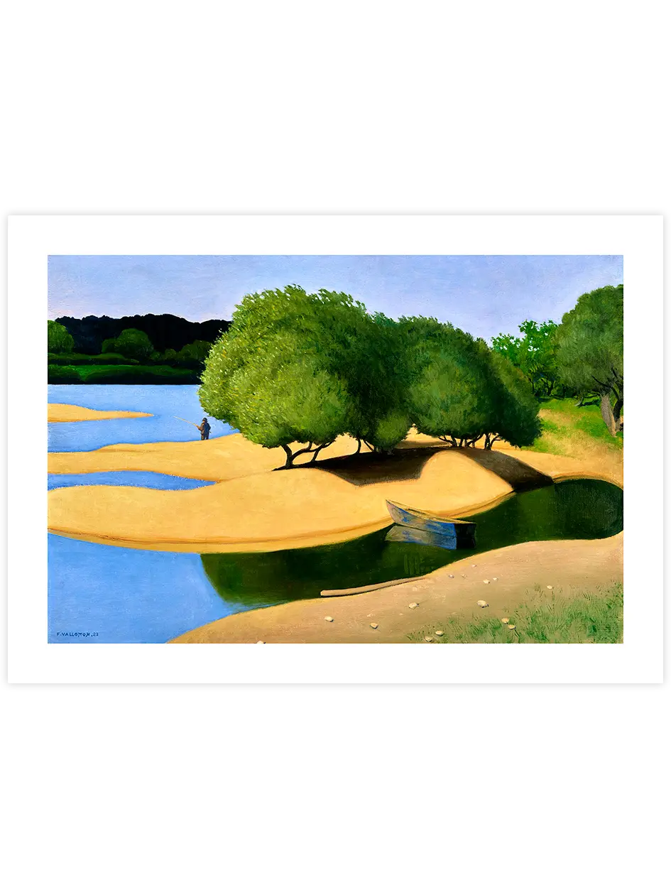 Félix Vallotton Sands on the Edge of the Loire - Art Print Ünlü Ressamlar Poster