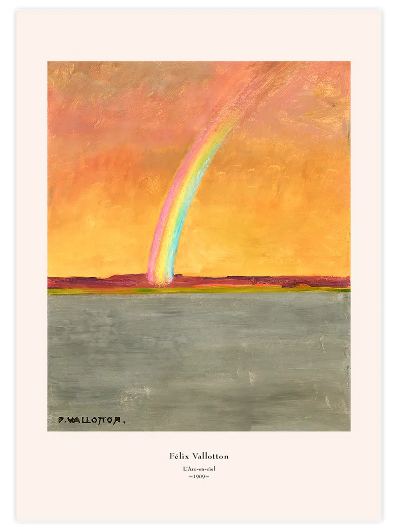 Félix Vallotton L’Arc-en-ciel - Art Print Ünlü Ressamlar Poster