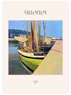 Félix Vallotton Un Port - Art Print Ünlü Ressamlar Poster