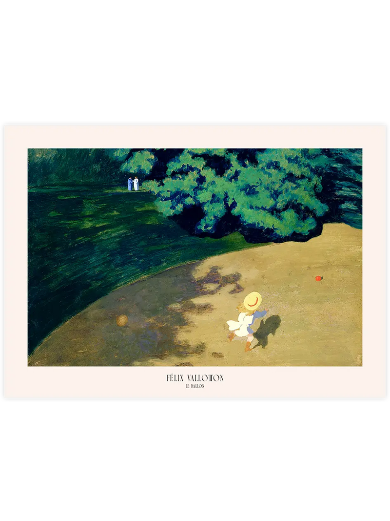 Félix Vallotton Le Ballon - Art Print Ünlü Ressamlar Poster