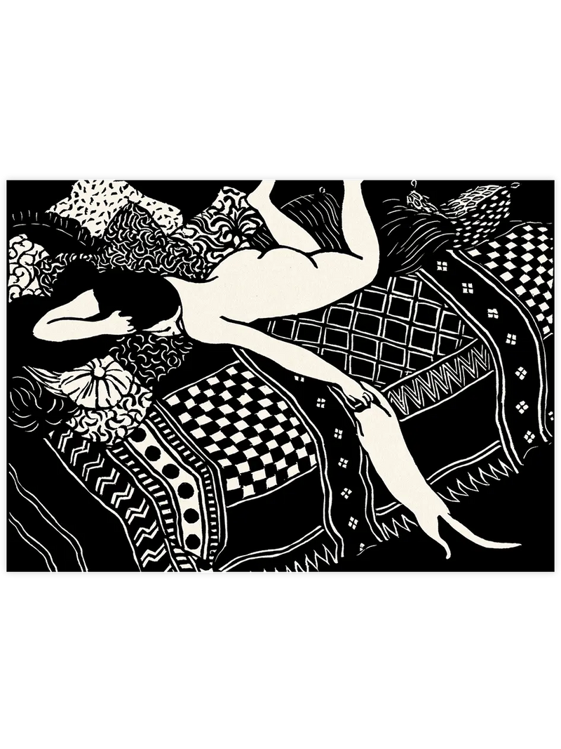 Felix Vallotton La Paresse - Art Print Ünlü Ressamlar Poster