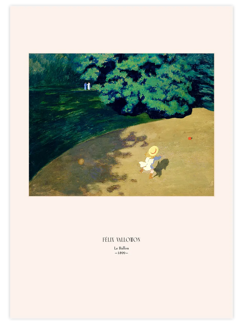 Félix Vallotton The Ball - Art Print Ünlü Ressamlar Poster