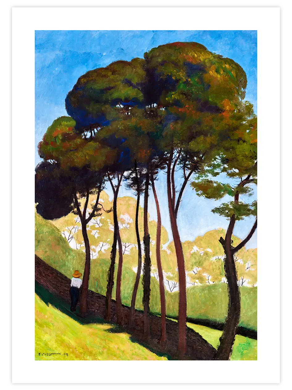 Félix Vallotton The Big Trees, Around Honfleur - Art Print Ünlü Ressamlar Poster