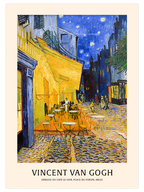 Van Gogh Gece Kahvesi - Poster Seti Duo
