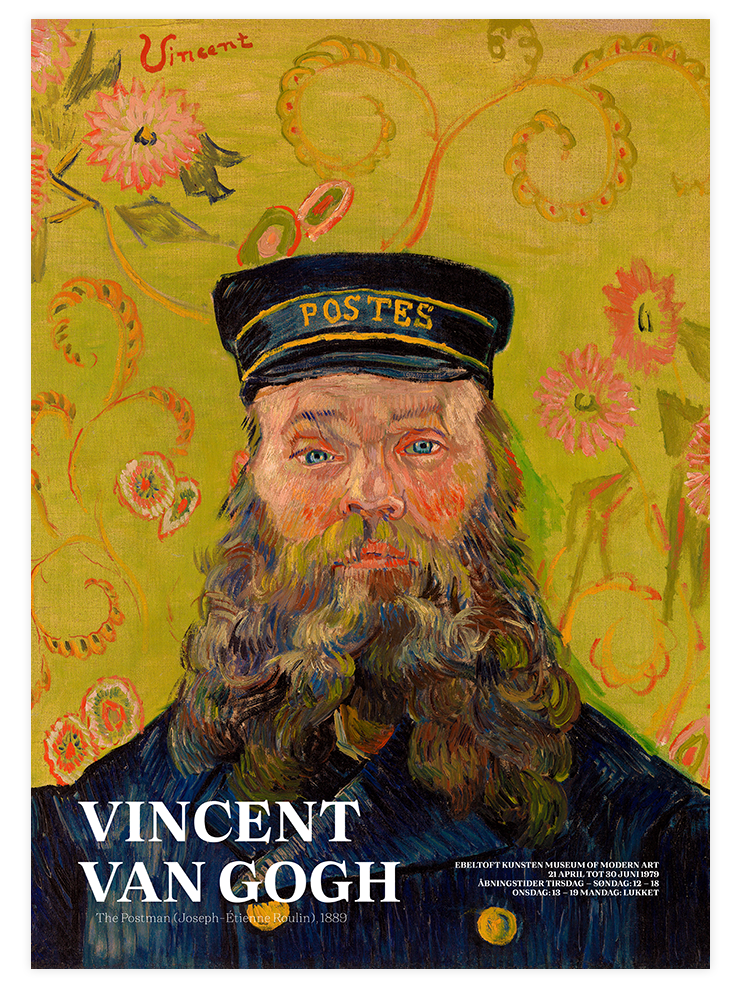 Van Gogh Postman - Poster Seti Duo Ürün ikincil görseli
