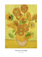 Van Gogh Sunflowers - Poster Seti Duo