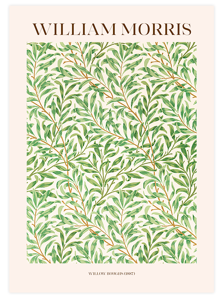 William Morris Fruits & Willow - Poster Seti Duo