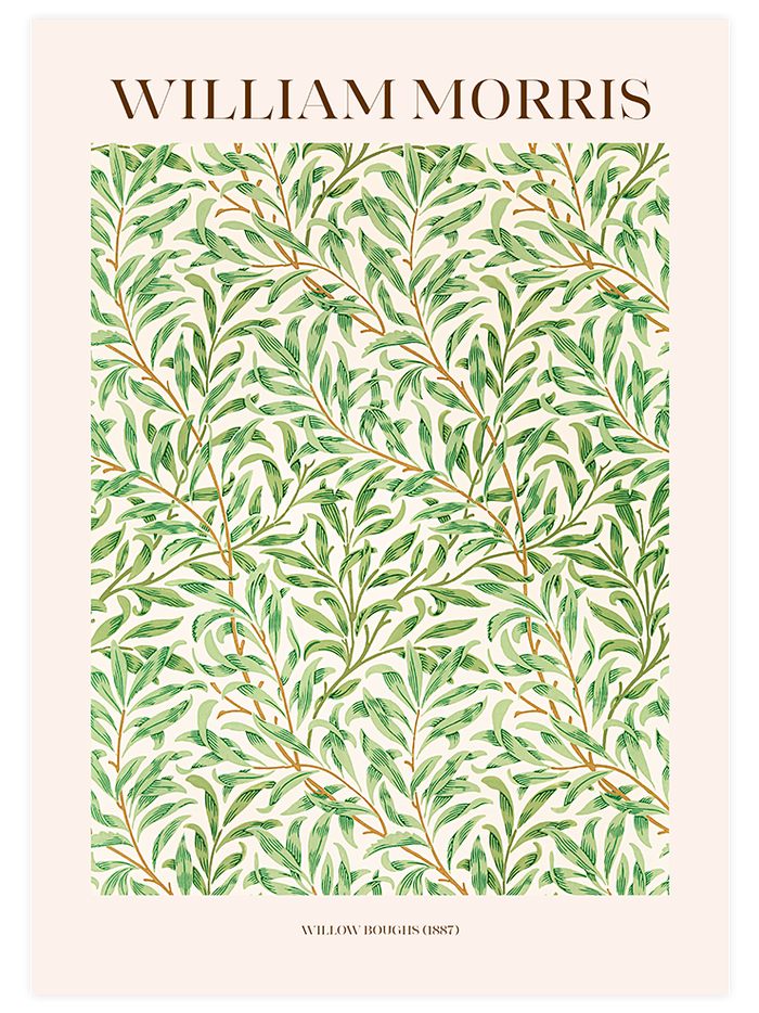 William Morris Fruits & Willow - Poster Seti Duo  Poster