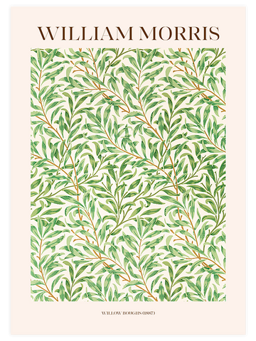 William Morris Fruits & Willow - Poster Seti Duo