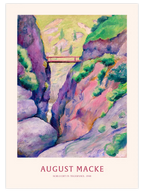 Macke Schlucht in Tegernsee - Art Print