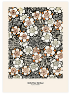 Bijutsu Sekai Floral Pattern - Art Print
